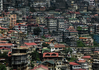 Hillside settlement, Shimla